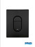 Grandes plaques de commande Arena Cosmopolitan Noir mat de Grohe