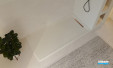 Receveur douche Elan de McBath, coloris Marfil