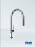 robinetterie evier talis m54 210 avec douchette extractible chrome de hansgrohe