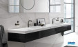 Mitigeur lavabo Essence Hard Graphite brossé taille M de Grohe