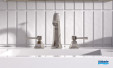 Mélangeur lavabo Ascott 3 trous de Horus