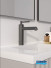 Mitigeur lavabo Minoe finition Canon de fusil de Horus