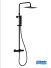 Colonne de douche thermostatique Noir mat Néo de Horus