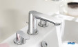 Mélangeur 3 trous lavabo Eurostyle Cosmopolitan de Grohe