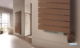 Radiateur sèche-serviettes Regate +Air de Acova, pratique avec fonction chauffant pour plus d'économies coloris marron