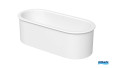 Baignoire en îlot BetteSuno Oval Blanc brillant de Bette