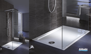 Rcvur D Douch 90 X 90 JACOB DLAFON Flight Pur Carré Blanc Au