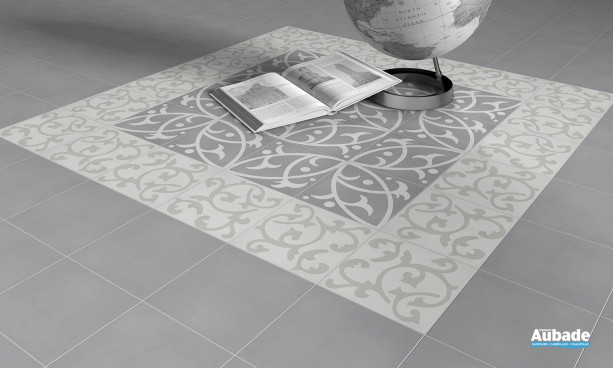 Carrelage gris Bati-orient Carreaux ciment 