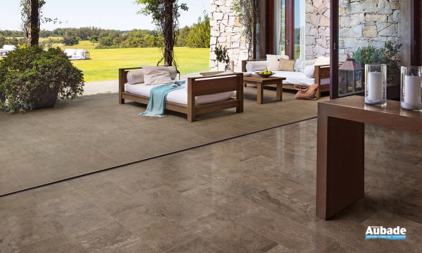 Carrelage brun_chocolat Ceramiche Piemme Castlestone 