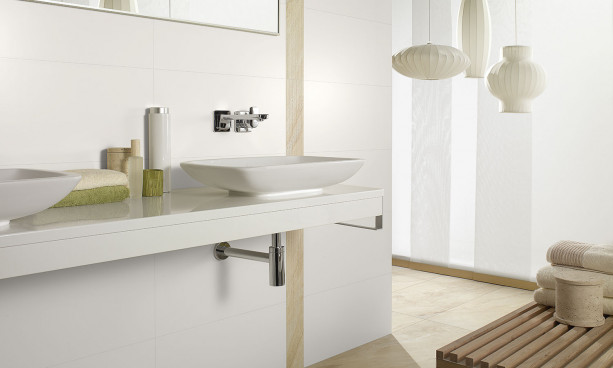 Collection Melrose par Villeroy & Boch en teinte white