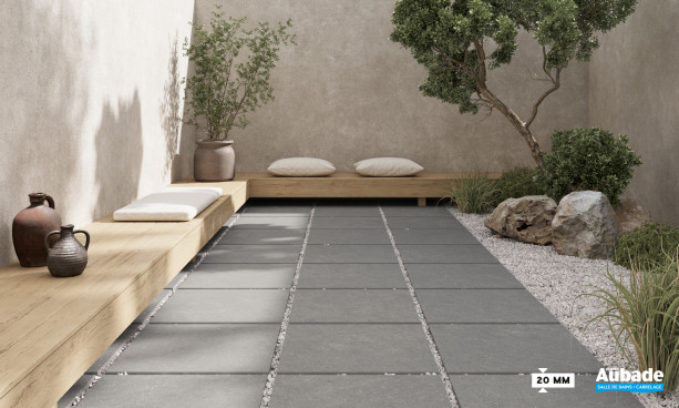 Collection Bergstein par Argenta Ceramica en coloris Grey 20 mm