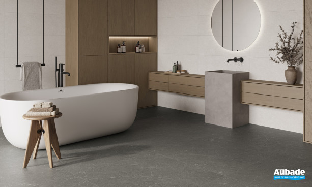 Collection Bergstein par Argenta Ceramica en coloris Light et Dark et décor Filo Light