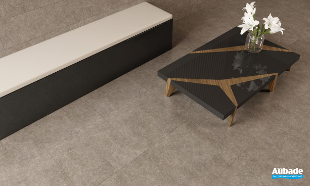 Collection Light Stone par Argenta Ceramica en coloris Taupe