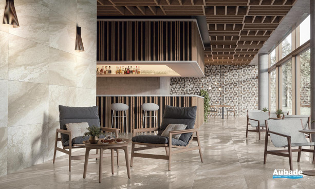 Collection Evoluta par Ceramiche Piemme en coloris Modern, Beyond et décor Cluster Multicolor