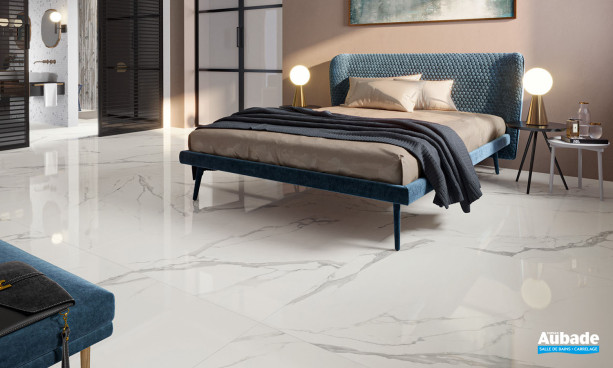 Collection Majestic Pure Selection par Ceramiche Piemme en coloris Superb Statuario