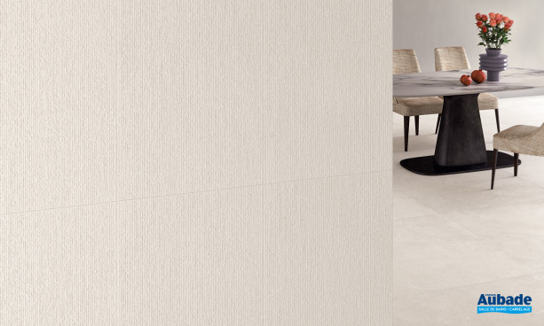 Collection Mapierre par Emil Ceramica en décor Ligne Blanc