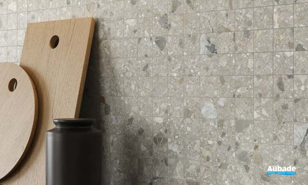 Collection Lombarda par Ergon Mosaïque en coloris Cenere Mix