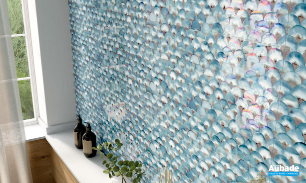 Collection Biomim par Ibero en coloris décor Blue