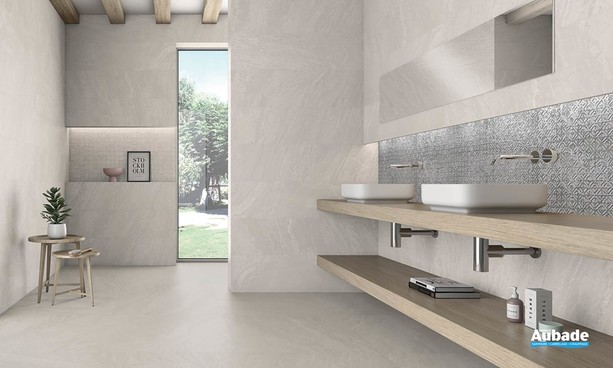 Collection Slatestone par Ibero en coloris Pearl