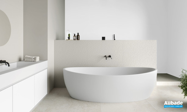 Collection Irida par Pamesa en coloris White et décor White