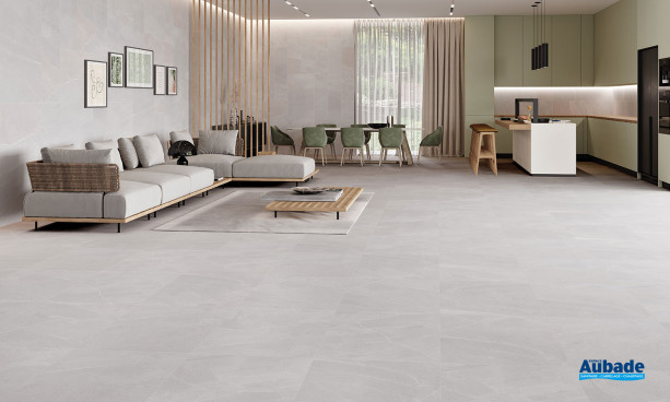 Collection Sandstone par Pavigres en coloris Light et White