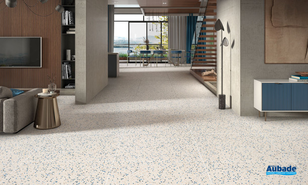 Collection Terrazzo par Pavigres en coloris Blue