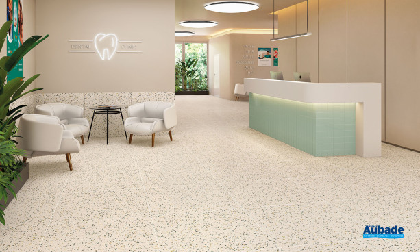 Collection Terrazzo par Pavigres en coloris Green