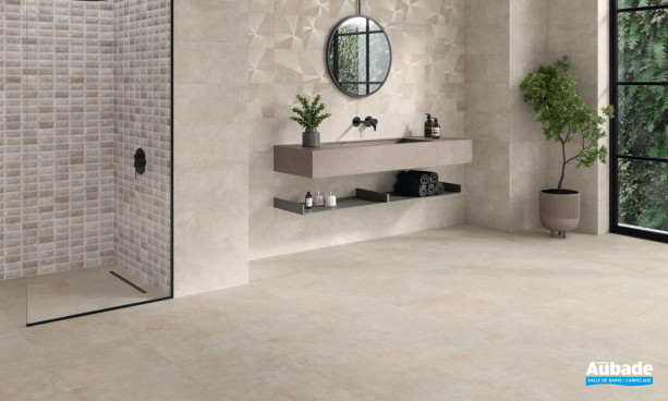 Collection Feroe par STN Ceramica en coloris Greige et Décor Warm