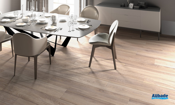 Collection Albar par Tau Ceramica en coloris Nogal