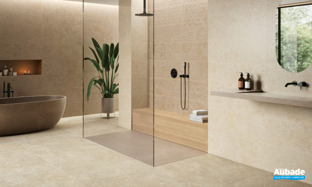 Collection Cambria par Tau ceramica en coloris Sand
