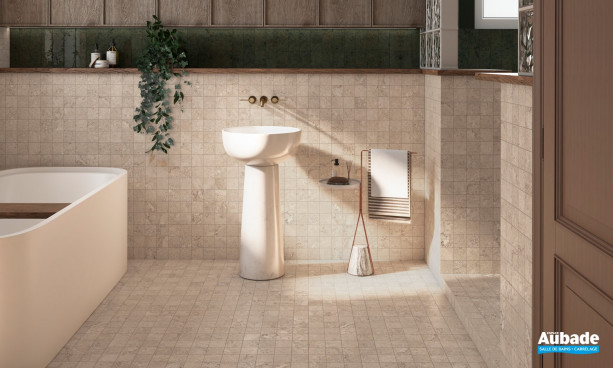 Collection Dorset par Tau Ceramica en coloris Sand et Mosaïque