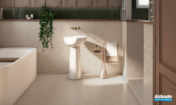 Collection Dorset par Tau Ceramica en coloris Sand et Mosaïque