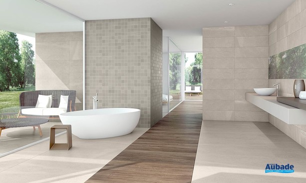 Collection Ragusa par Tau Ceramica en coloris Umber