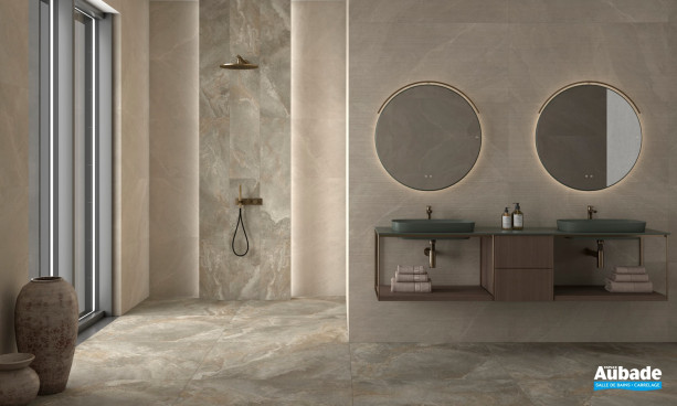 Collection Tempo par Tau Ceramica en coloris Sand