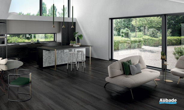 Collection Metallica par Viva Ceramica en coloris Dark et Grey Brick Lux