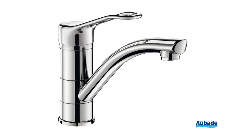 Mitigeur de lavabo à bec orientable Delabie