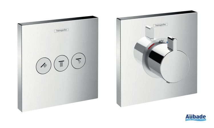 Set de finition pour mitigeur
thermostatique ShowerSelect de Hansgrohe