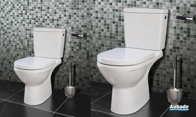 Ensemble WC avec cuvette à fond creux O.novo Plus de Villeroy & Boch