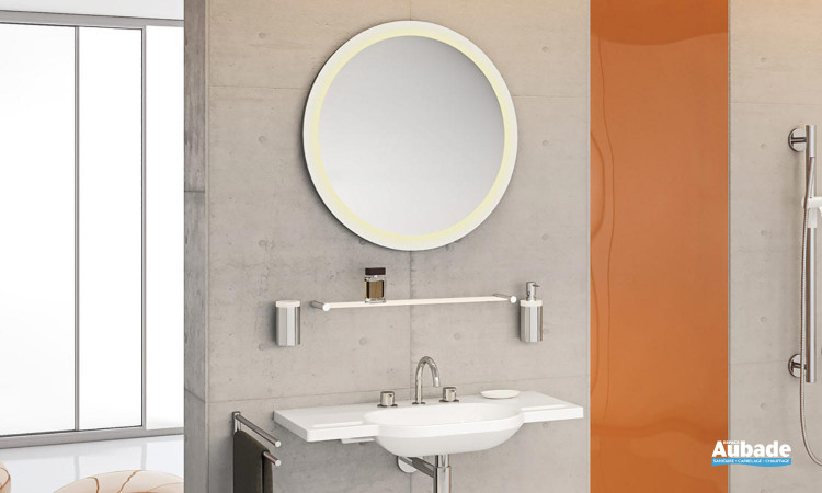 Miroir lumineux à led Système 162 de Hewi