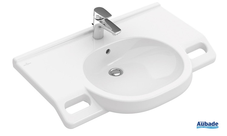 Lavabo extra-plat PMR O.novo Vita de Villeroy & Boch