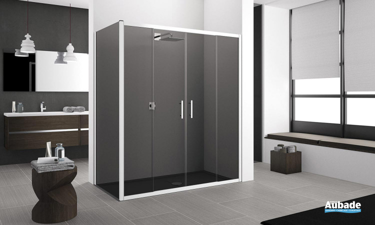 paroi de douche novellini robuste et contemporaine Zephyros