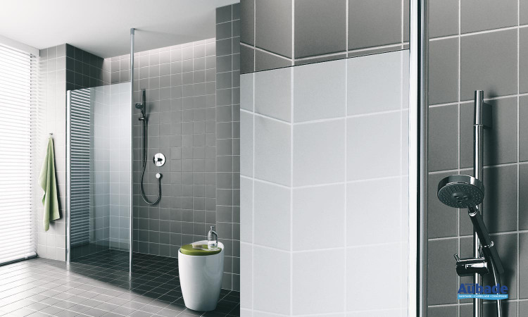 Paroi de douche Walk-in-shower Series AT TWP 1