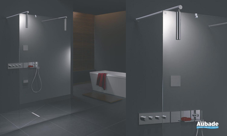 Paroi de douche Walk-in-shower XS FW1 de Royhalux