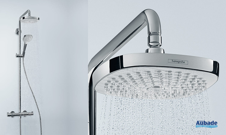 Robinetterie colonne de douche Showerpipe Croma Select E 180 2jet de Hansgrohe