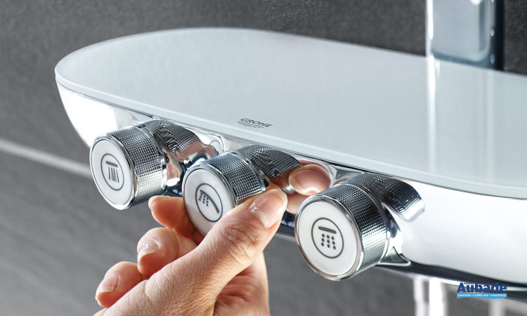 GROHE Colonne de douche avec mitigeur thermostatique