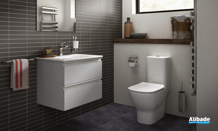 Pack WC sur pied sans bride Tesi AquaBlade® blanc de Ideal Standard