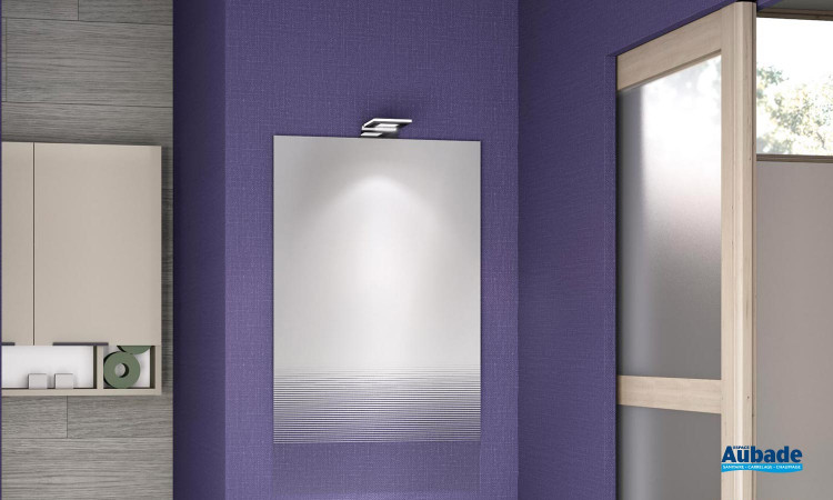 Petite applique carrée LED de Delpha