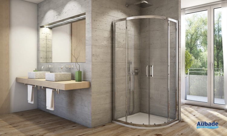 AUPR de Sanswiss : paroi de douche