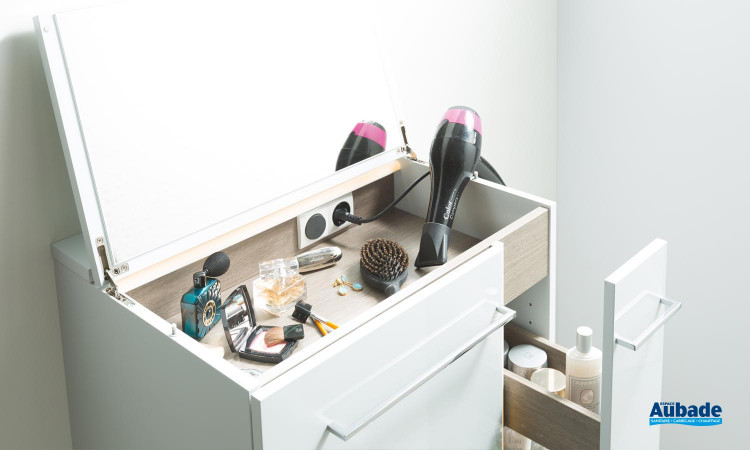 demicolonne coiffeuse Lumina de Decotec