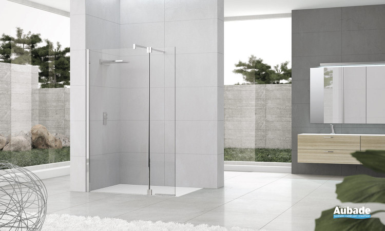 Paroi de douche Kuadra H2 de Novellini